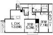シャーメゾン さつきの間取図