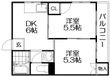 メゾン天の川の間取図