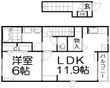 ソレイユ大峰の間取図