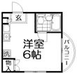 写真:御殿山エスチュアリーハウス 4階401の間取図
