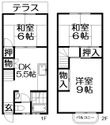 テラスハウス清水の間取図