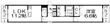 サンヴィアンテ長尾Ⅱの間取図