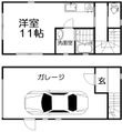 N BASE枚方の間取図