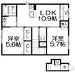 ロイヤルサージュの間取図