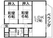 ビレッジ招提の間取図