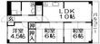コーポ牧野の間取図