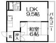 橋本金森マンションの間取図