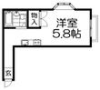 エルカーサ津田の間取図