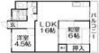 家具町ハイツの間取図
