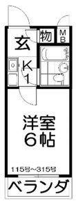 プレアール星田の間取図