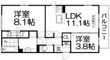 Grand Reflet A棟の間取図