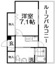 写真：ダブルツリー7番館5階の間取図
