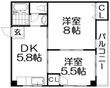 メゾン天の川の間取図