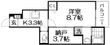 トレ ミ カーサ星の森の間取図