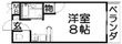 コレクション津田の間取図