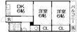 レジデンス長尾谷の間取図