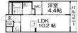 アネックス香楽園の間取図