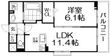 フィオーレカーサの間取図