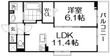 フィオーレカーサの間取図