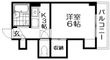 コンフォート長尾の間取図