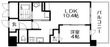 テラス天の川の間取図