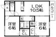 へーベルメゾン西おでまちの間取図