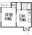 写真:御殿山エスチュアリーハウス 3階303の間取図