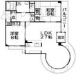 ニューハイツ花水木の間取図