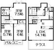 グランシャリオの間取図