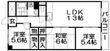 ブランカベルヴィルの間取図