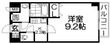 グランツ寝屋川の間取図