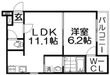 フジパレス萱島の間取図