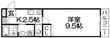 ディアコート香里の間取図