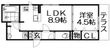 メゾンフォンリジェルの間取図