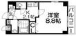 グランツ寝屋川の間取図