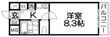 パインヒルⅡの間取図
