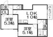 リニュエラ香里園町の間取図