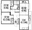 パル橘の間取図