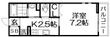 サンリット星田の間取図