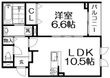 ルピナスHoshidaの間取図
