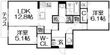 D-residence枚方上之町の間取図