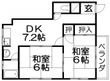 香里園ハウスの間取図