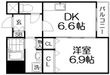 アバンザール香里園の間取図