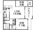 Reveの間取図