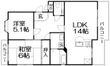 ドミシル並川の間取図