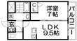グランパシフィック萱島の間取図