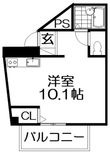 ドミシル野村の間取図