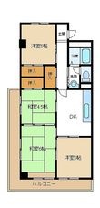 松阪市中道町の間取図