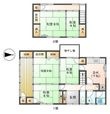泉町貸家の間取図