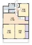 メゾンスプリングの間取図